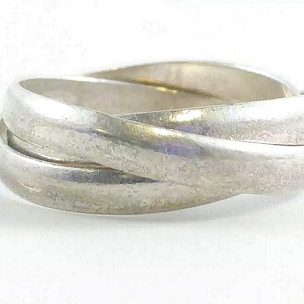 Ibb Signed. 925 Interlocking Rings. - image 1